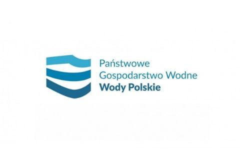 Logotyp Państwowego Gospodarstwa Wodnego Wody Polskie