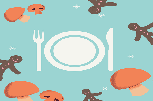 Obrazek przedstawiający talerz i sztućce