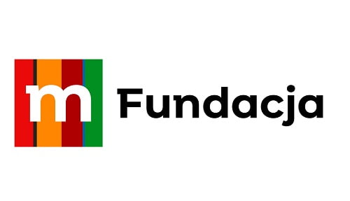 Na grafice widać logo Fundacji Mbanku