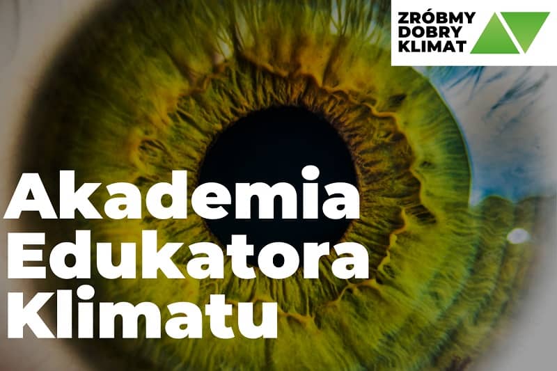 Plakat Akademia Edukatora Klimatu - większy