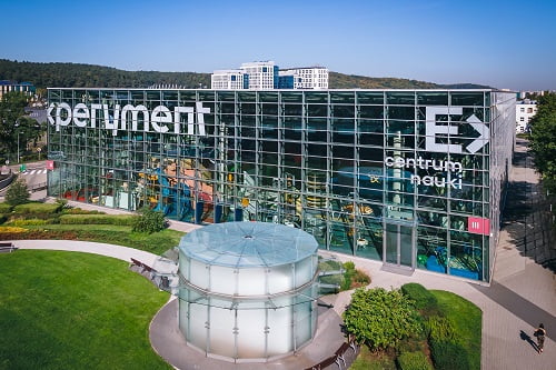 Zdjęcie budynku Centrum Nauki Experyment w Gdyni