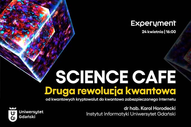 Grafika Science Cafe Druga rewolucja kwantowa