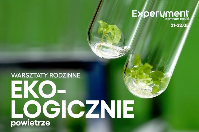 Grafika Warsztatów Rodzinnych eko-logicznie powietrze.