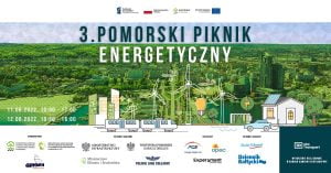Grafika Pomorskiego Pikniku Energetycznego