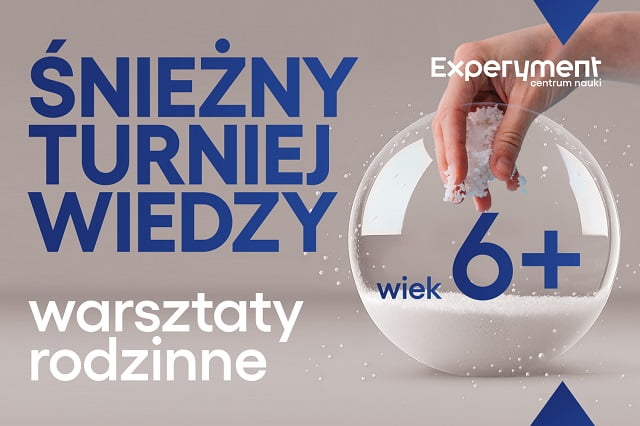 Grafika do warsztatów śnieżny turniej wiedzy 6+