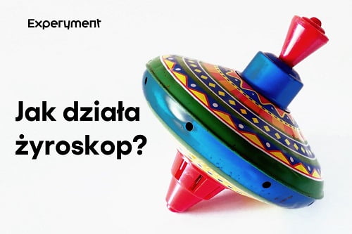 Grafika przedstawiająca odcinek z serii "ZDALNY EXPERYMENT" pt. "Rowerowy żyroskop"