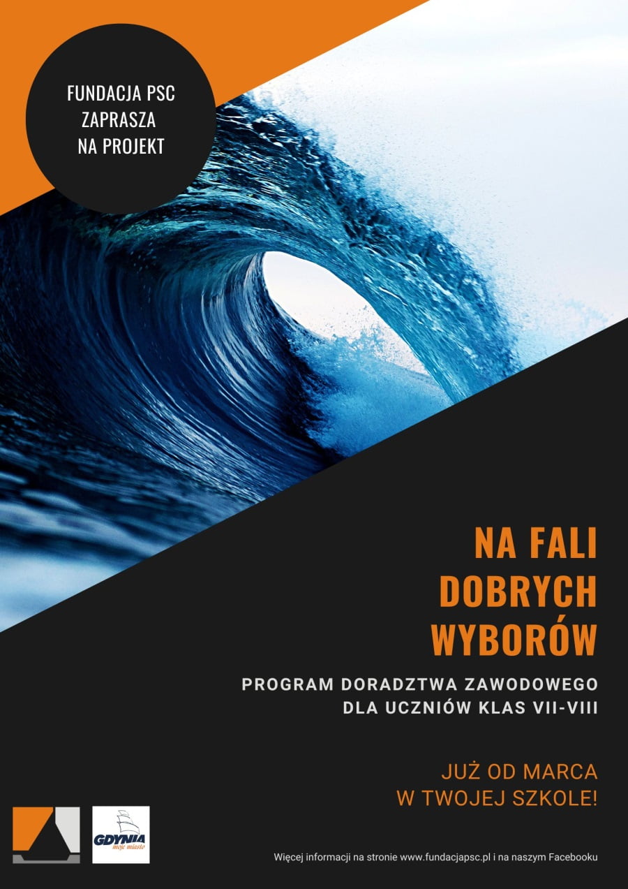 Grafika promująca projekt Na fali dobrych wyborów.