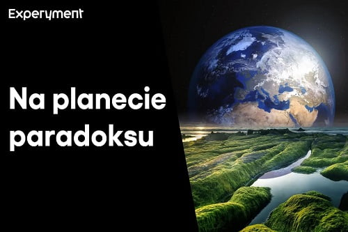 Grafika przedstawiająca odcinek z serii "ZDALNY EXPERYMENT" pt. "Na planecie paradoksu"