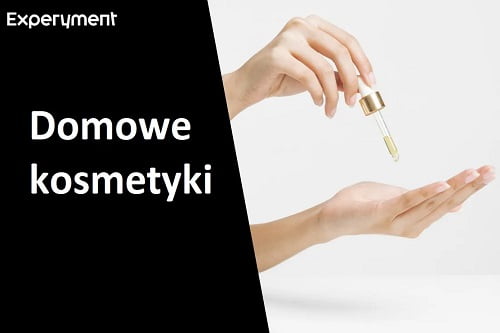 Grafika przedstawiająca odcinek z serii ZDALNY EXPERYMENT pt. "Domowe kosmetyki"