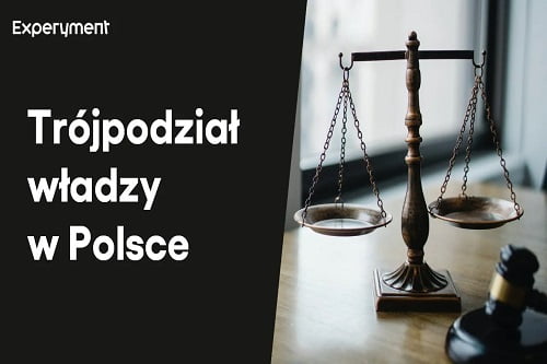 Grafika przedstawiająca odcinek z serii ZDALNY EXPERYMENT pt. "System polityczny w Polsce"