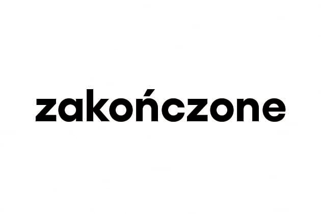 napis: zakończone