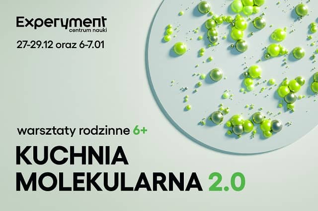 WARSZTATY RODZINNE. Kuchnia molekularna 2.0 Warsztaty rodzinne. Kuchnia molekularna 2.0