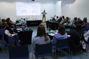 Szkolenie dla nauczycieli organizowane w ramach projektu fot. CNE