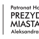 Herb Miasta Gdynia i napis "Prezydent Honorowy PREZYDENT MIASTA Aleksandra Kosiorek"