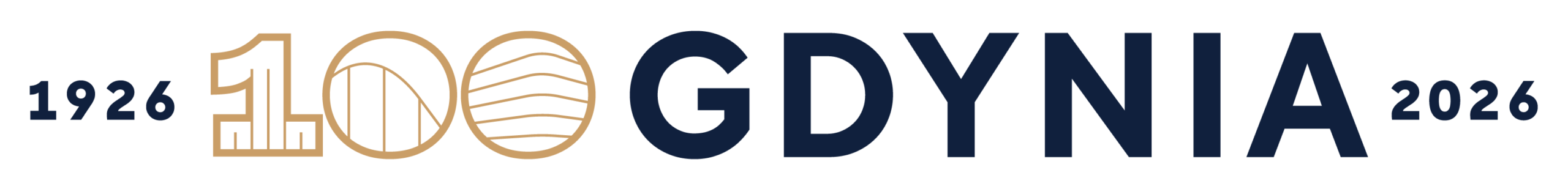 napis "1926 100 Gdynia"