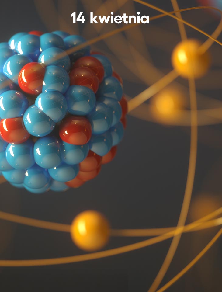 grafika prezentująca atom