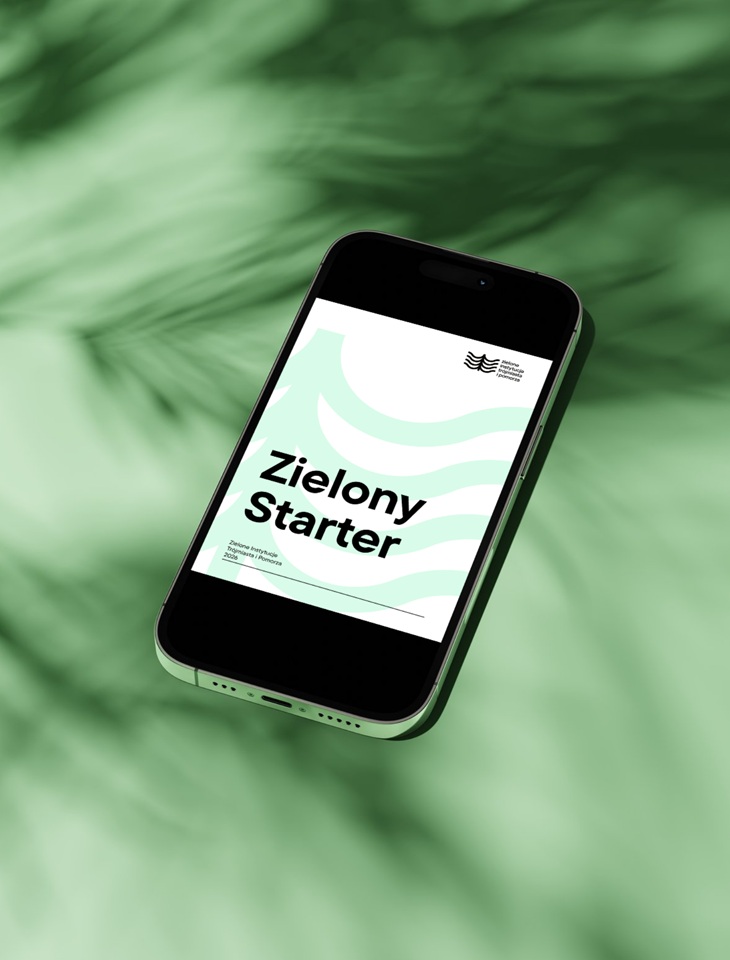 Grafika dotycząca projektu Zielony Starter.